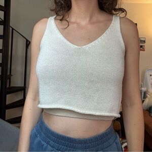 Knit Crop Top